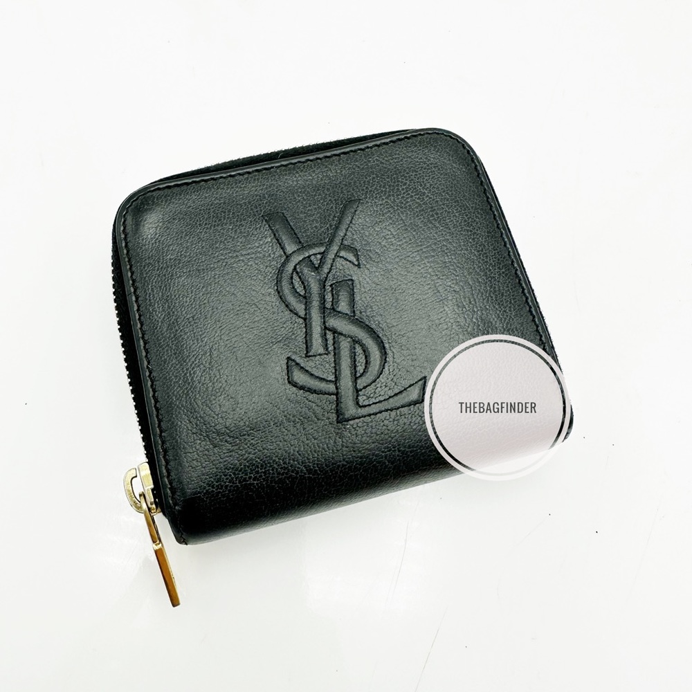 Ysl Yves Saint Laurent Folding Wallet Gem
